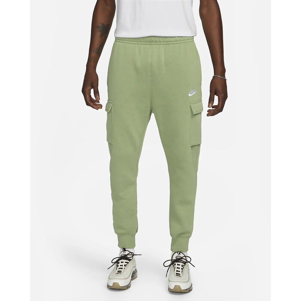 Nike Men’s Sportswear Club FleeceMen's Cargo Pants Oil Green Size XL BRAND NEW